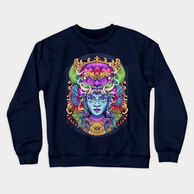 Elda the Warrior Crewneck Sweatshirt by yudabento